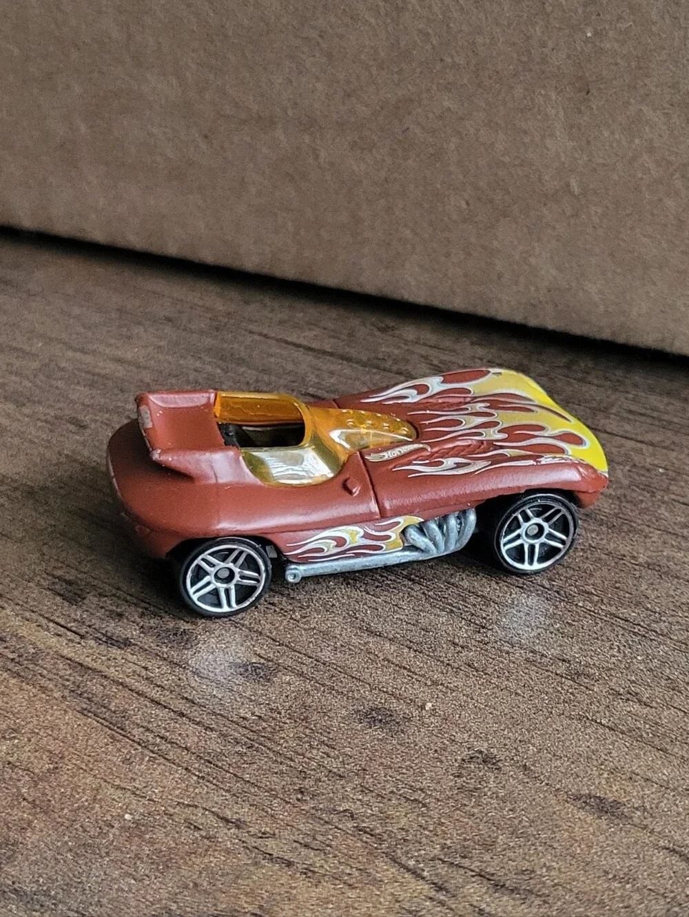 Hot Wheels 1998 catapult cheetah race car designed by Marc Jones